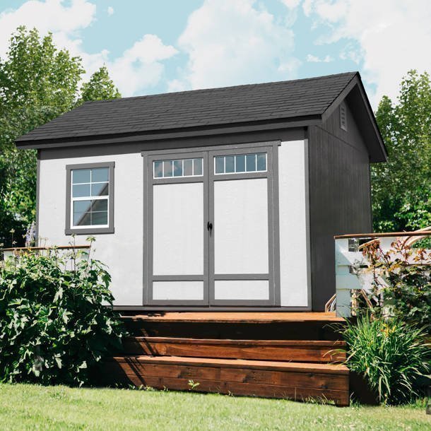 Garden D Wood Storage Shed 6 ft. W x 8 ft. image 3