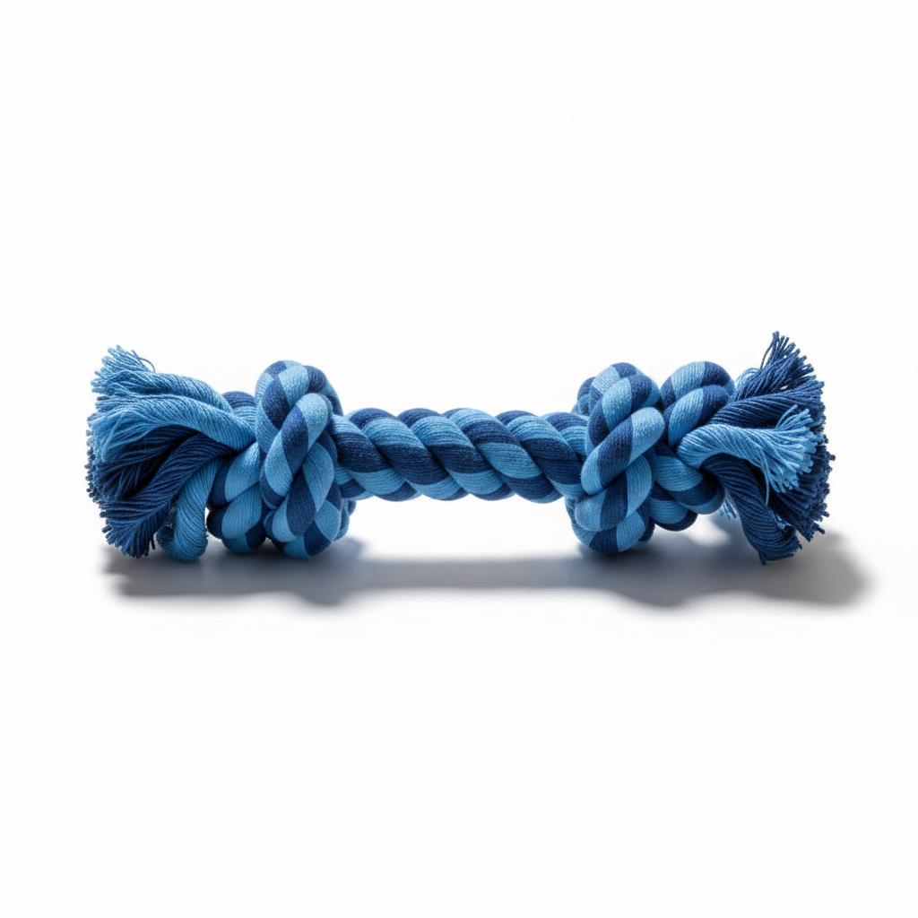 Braided Rope Dog Chew Toy for Daily Tug Play