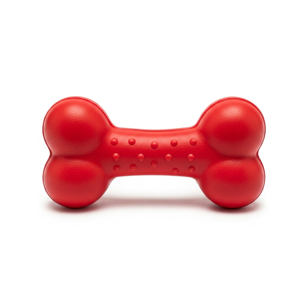 Rubber Dog Bone Toy for Everyday Chewing