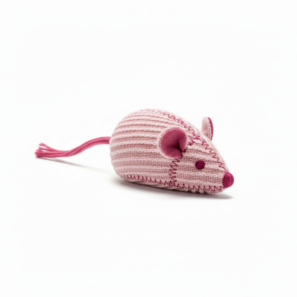 Plush Catnip Mouse Toy for Daily Activity