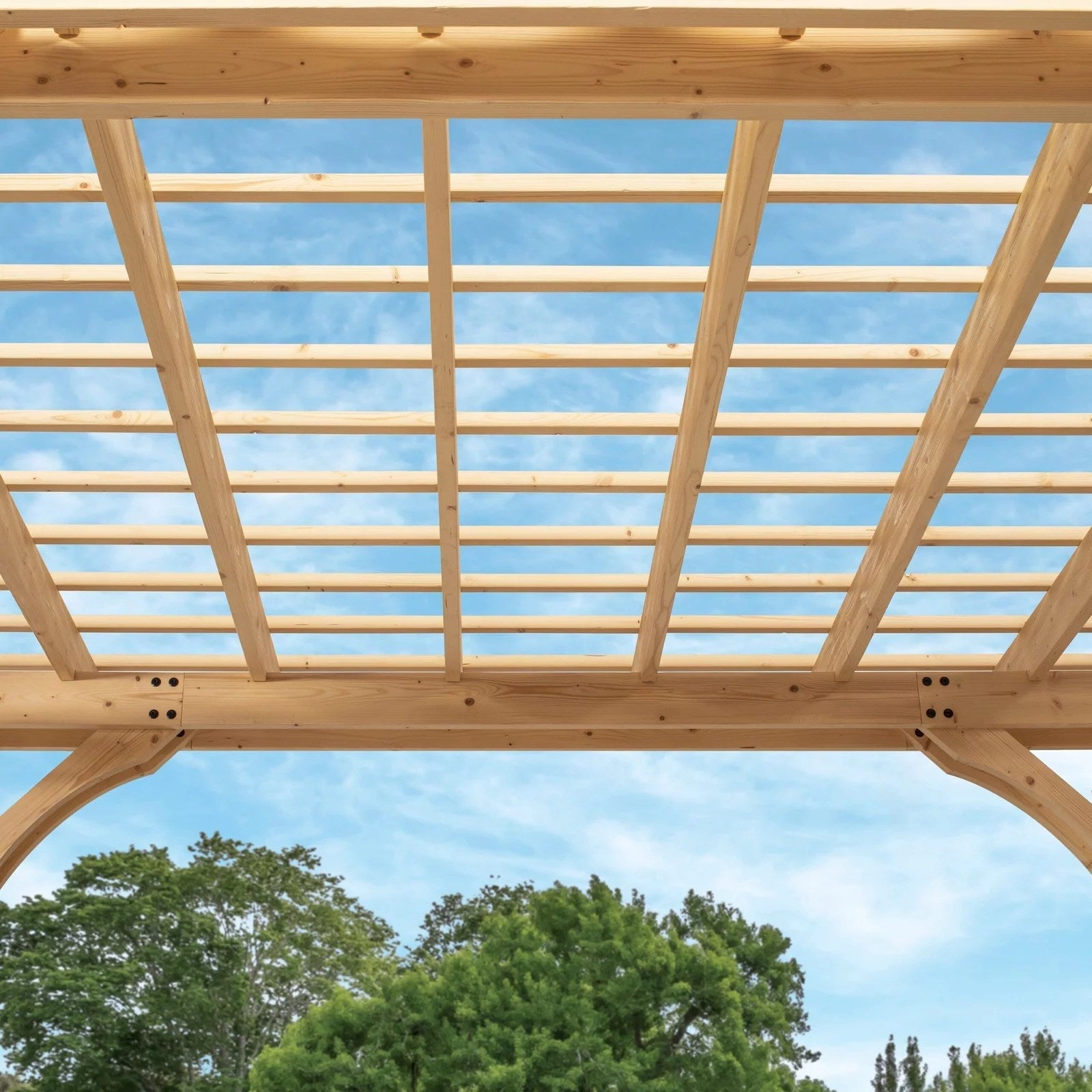 12×10 Fairhaven Pergola Natural