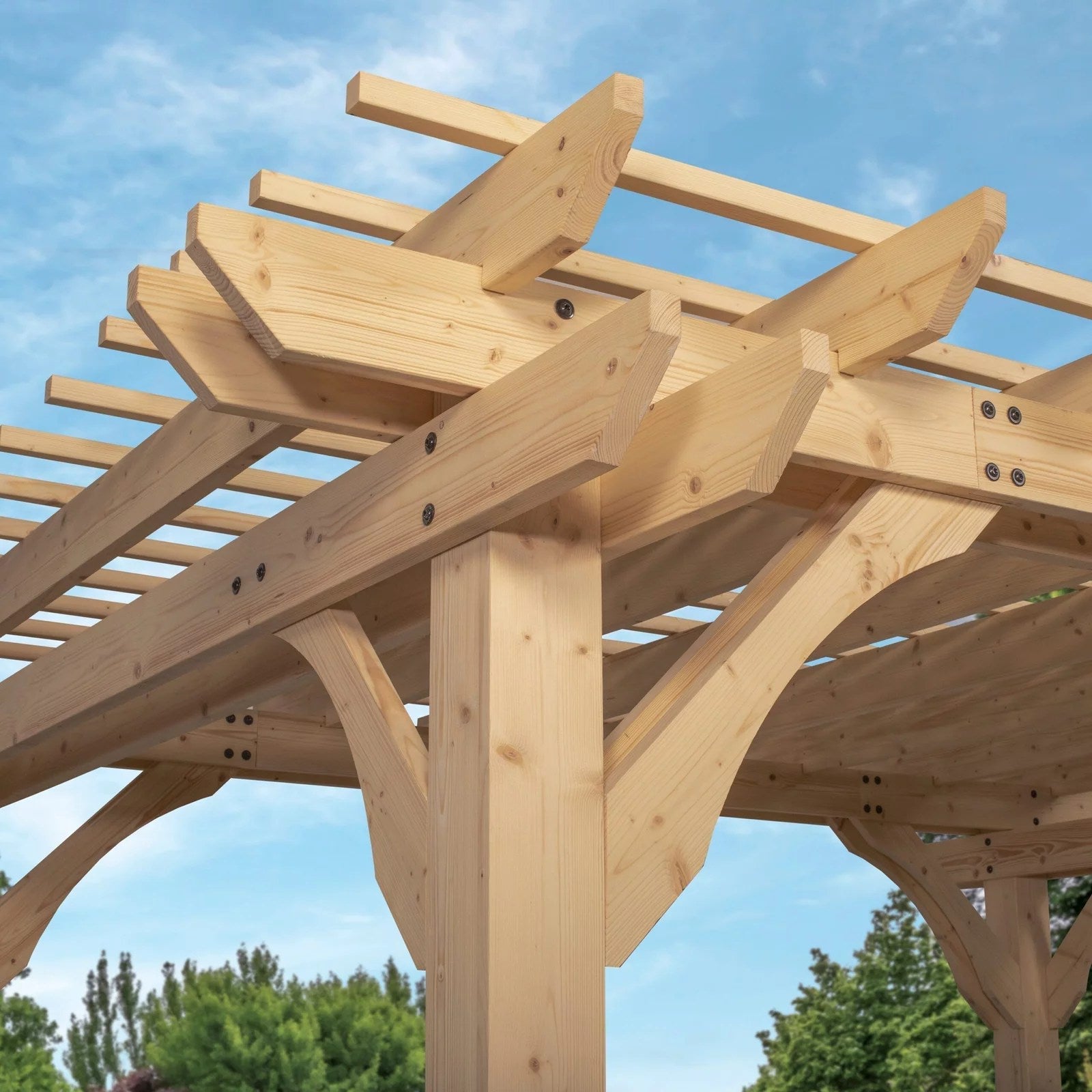 12×10 Fairhaven Pergola Natural