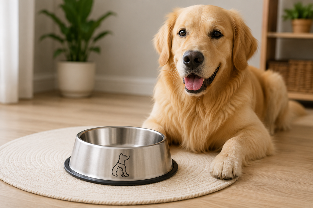 Stainless Steel Pet Bowl for Food or Water
