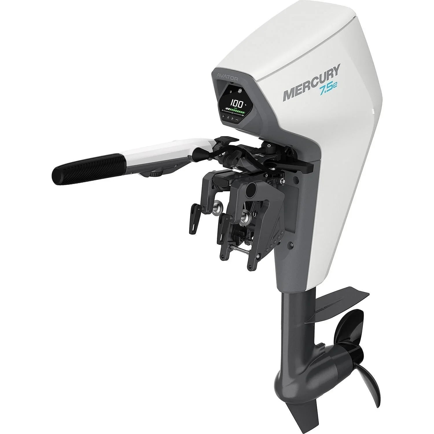 Mercury Avator 7.5e Tiller Electric Outboard Motor Kit image 0
