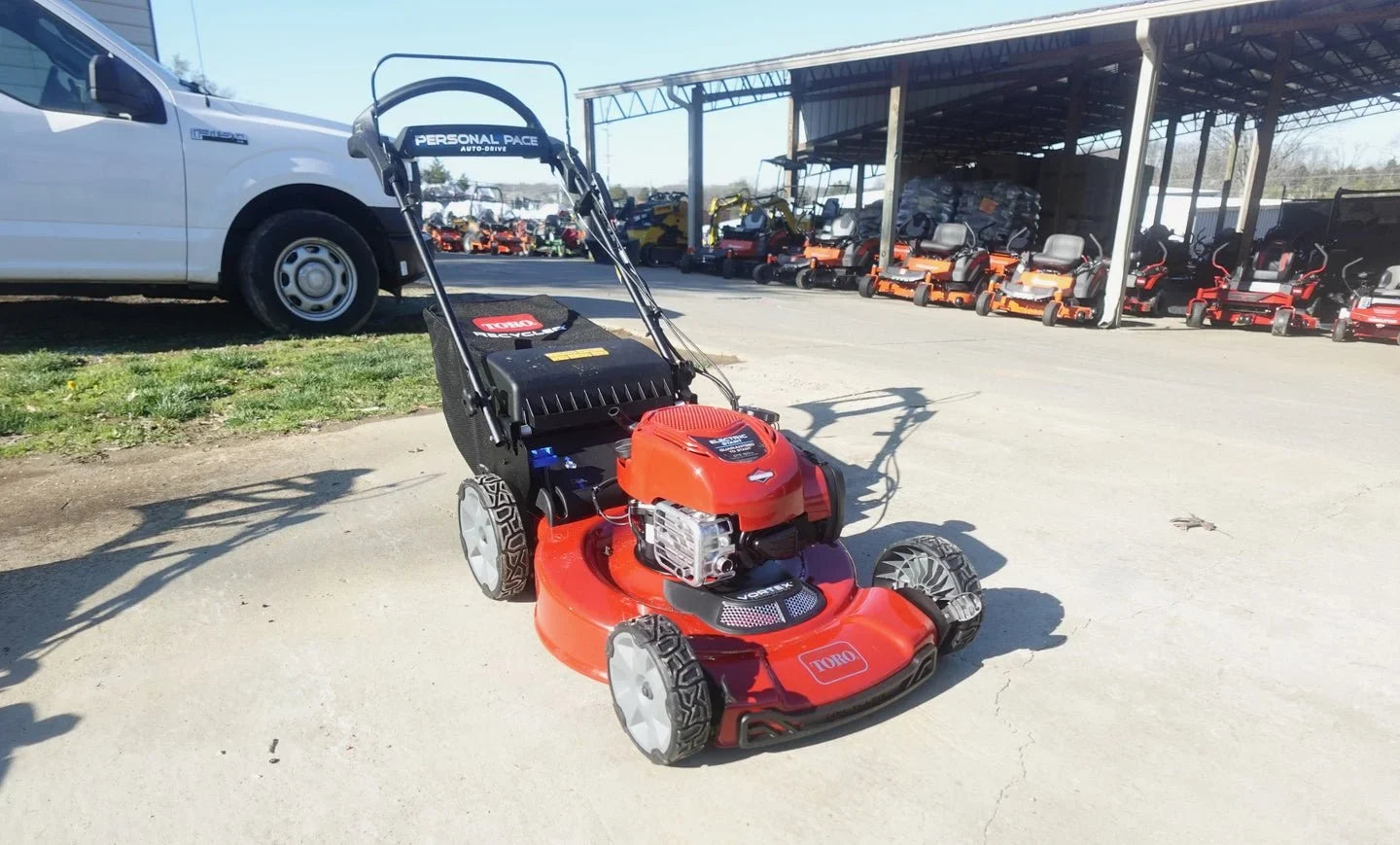 Toro 22″ Electric-Start Recycler Personal Pace Self-Propelled Gas Lawn Mowers. image 3