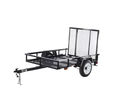 Carry-On Trailer 4′ x 7′ Mesh Floor Utility Trailer with Gate image 0