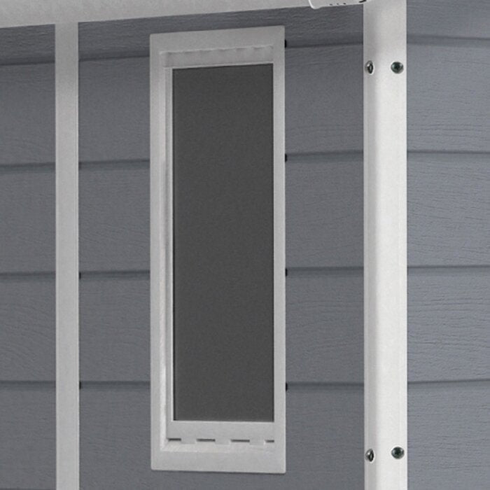 Keter Manor 4 ft. W x 6 ft. D Vertical Resin Outdoor Storage Shed Ideal For Patio image 11