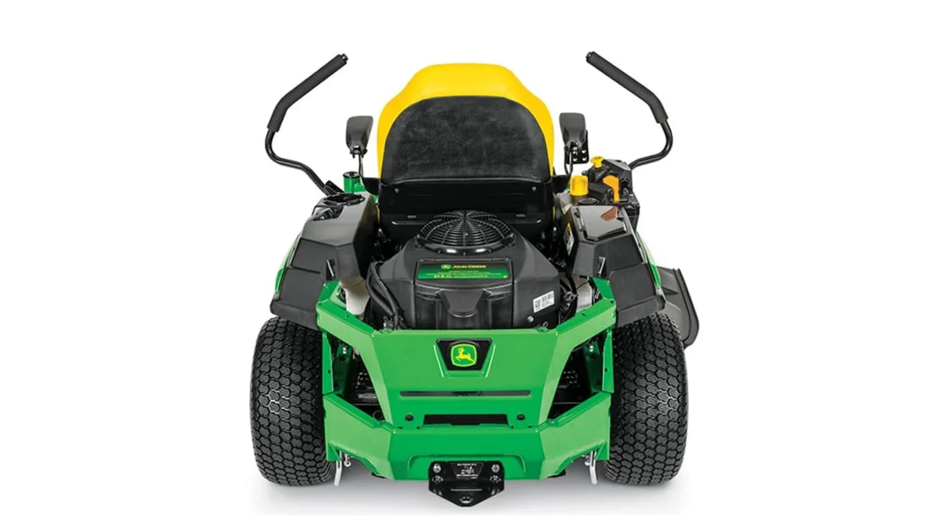 60V 42” Electric CrossoverZ Zero Turn Mowers with (6) 8 Ah Batteries and (3) Dual Port Turbo Chargers. image 1