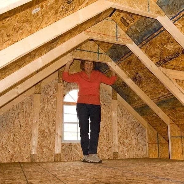Best barns Hampton 12×16 Wood Storage Shed Kit Installation Included image 3