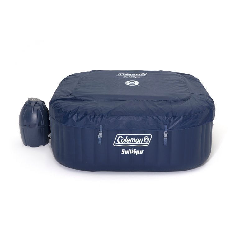 Coleman 4 – Person 114 – Jet Square Inflatable Hot Tub in Blue image 1